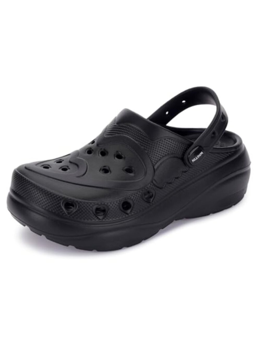 WHITIN Clogs for Women Thick Sole Cushioned Garden Shoes Slip-On